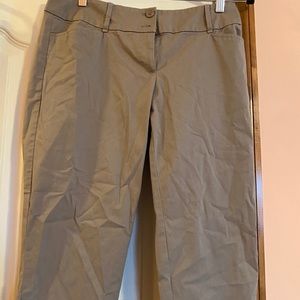 Loft khaki capris